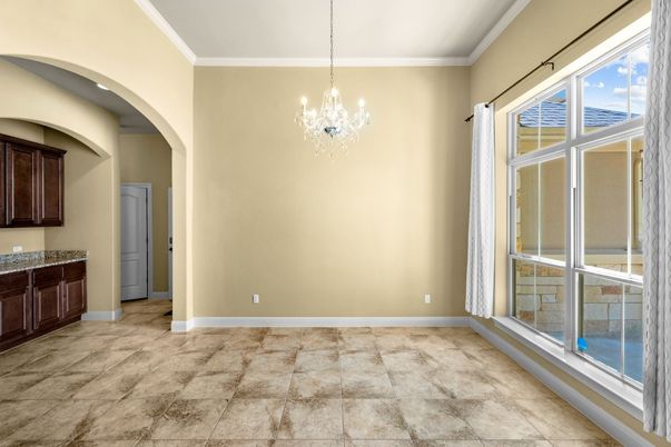 Chandelier, Empty room, Interior