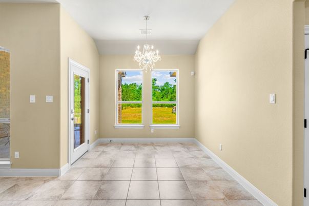 Chandelier, Empty room, Interior
