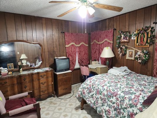 Bedroom, Interior, Wooden Walls