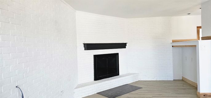 Fireplace, Interior, Wood Texture Flooring