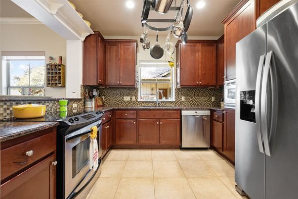 Interior, Kitchen, Recessed Lighting, Stainless Steel Appliances