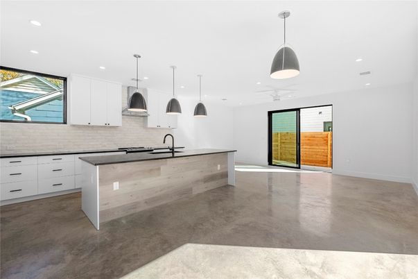 Interior, Kitchen, Pendant Lights, Recessed Lighting