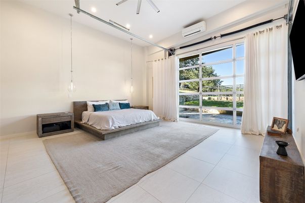 Bedroom, Interior, Pendant Lights, Recessed Lighting