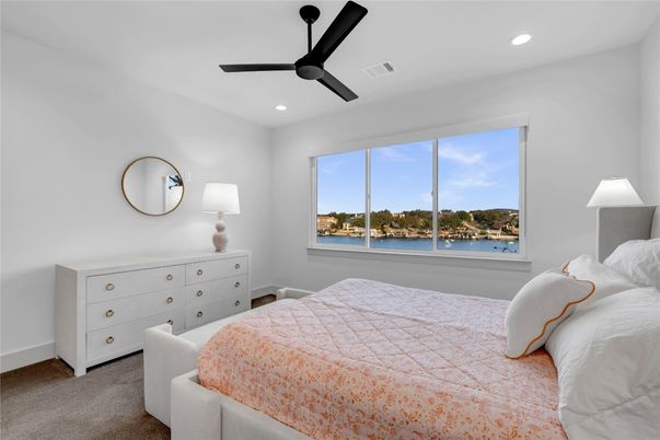 Bedroom, Interior, Recessed Lighting, Water