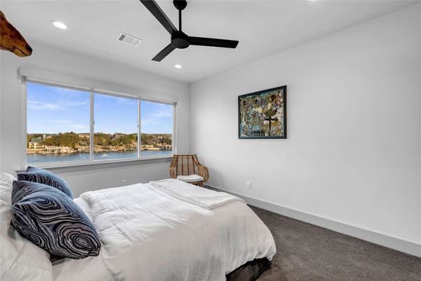 Bedroom, Interior, Recessed Lighting, Water