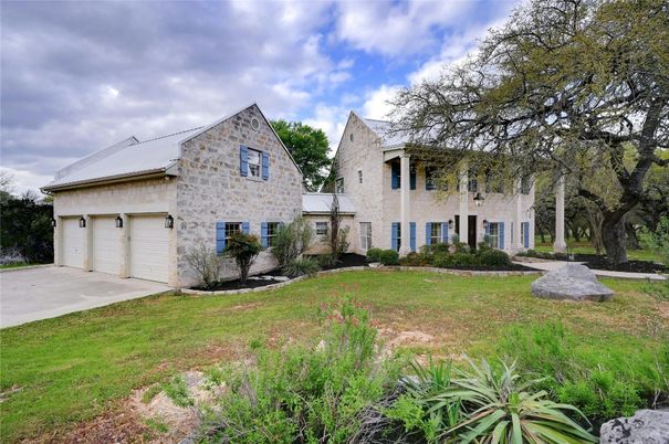 Attached, Backyard, Exterior, Facade, French Provincial