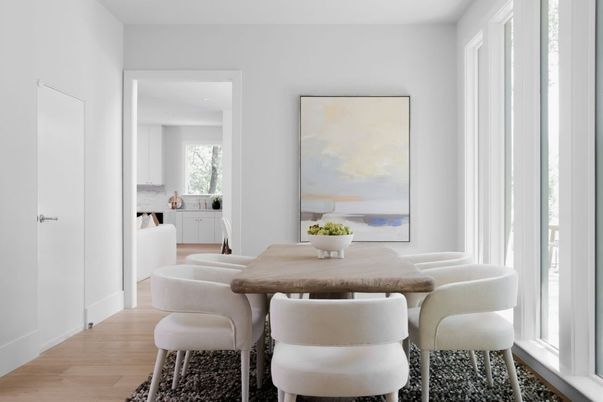 Dining room, Interior, Wood Texture Flooring