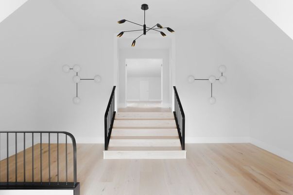 Interior, Pendant Lights, Wood Texture Flooring