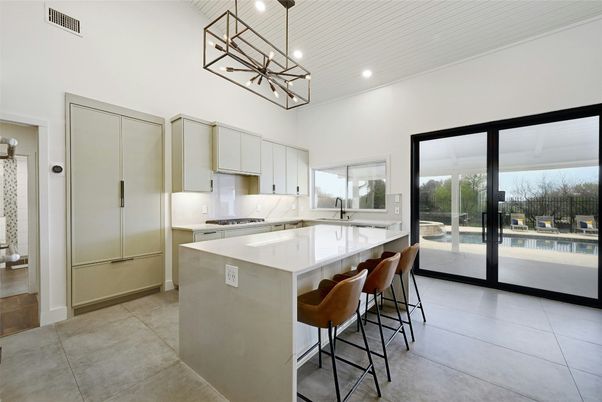 Interior, Kitchen, Pendant Lights, Recessed Lighting