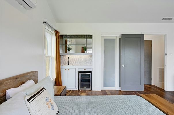 Fireplace, Interior, Wood Texture Flooring