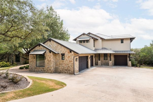 Attached, Exterior, Facade, Brick Facade, Mediterranean