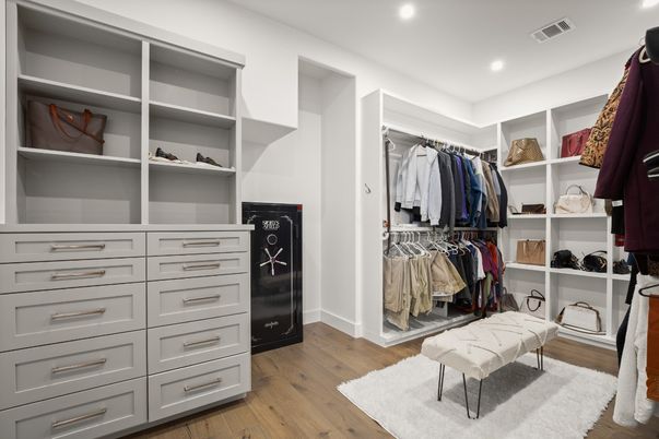 Interior, Recessed Lighting, Walk-in Closets, Wood Texture Flooring