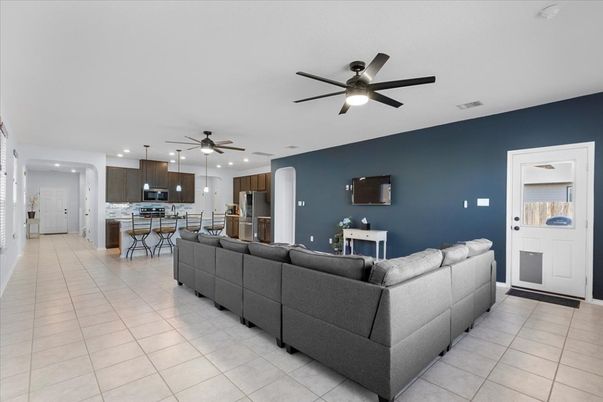 Interior, Kitchen, Living room, Pendant Lights, Recessed Lighting