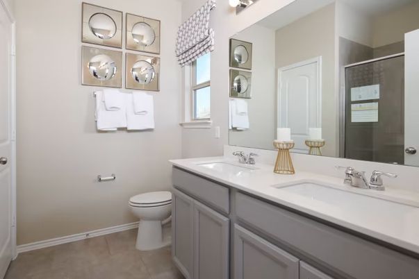 Bathroom, Dual Sink Vanities, Interior