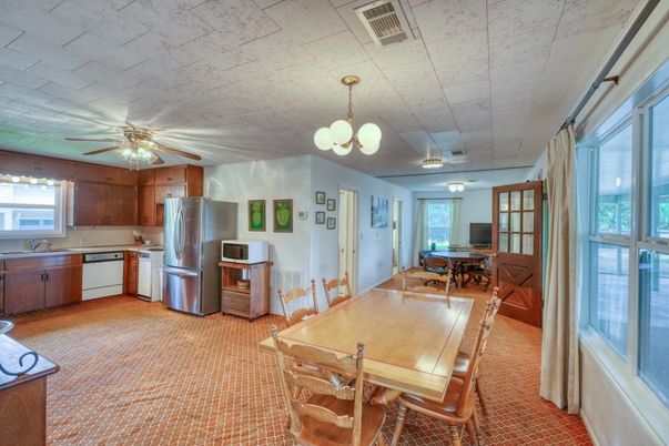 Dining room, Interior, Kitchen
