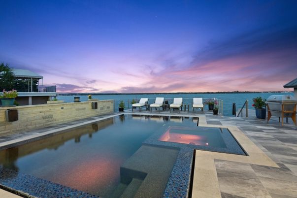 Exterior, Lake, Pool