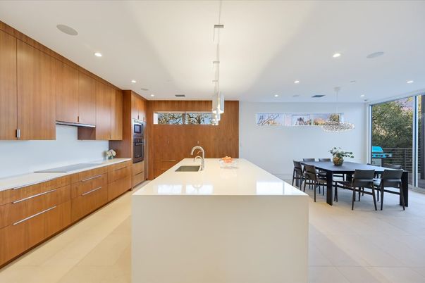 Dining room, Interior, Kitchen, Pendant Lights, Recessed Lighting