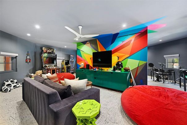 Dining room, Interior, Living room, Recessed Lighting