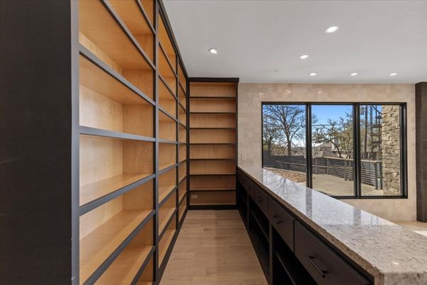 Interior, Recessed Lighting, Wood Texture Flooring