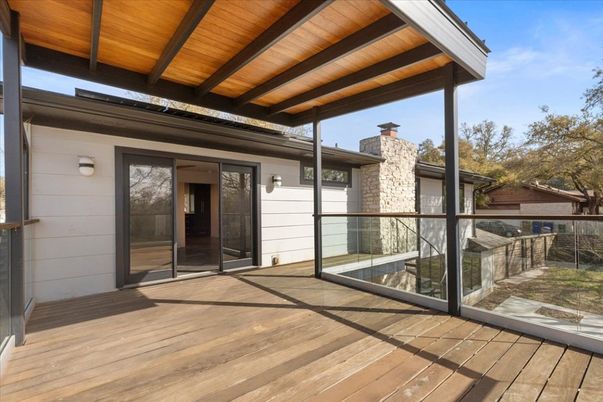 Exterior, Wood Texture Flooring