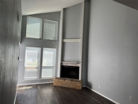 Fireplace, Interior, Wood Texture Flooring