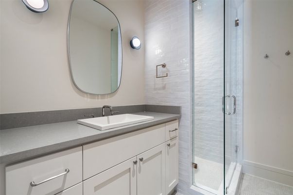 Bathroom, Glass Shower, Interior