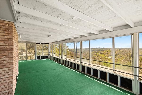 Interior, Stone Walls, Sun Room