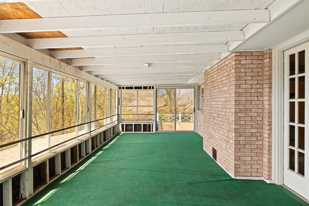 Interior, Stone Walls, Sun Room, Wooden Beams