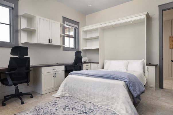 Bedroom, Home Office, Interior, Recessed Lighting