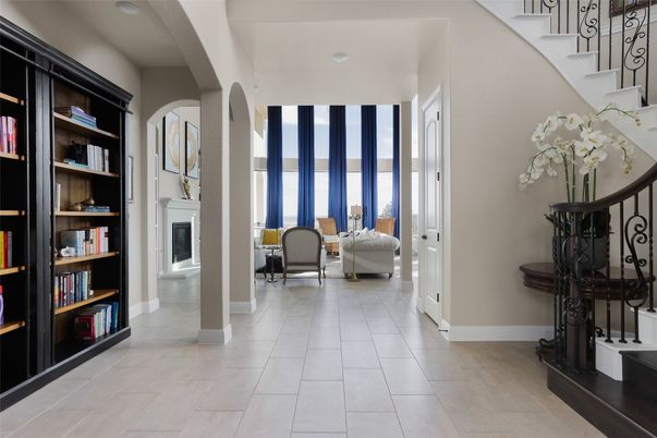 Fireplace, Interior, Recessed Lighting