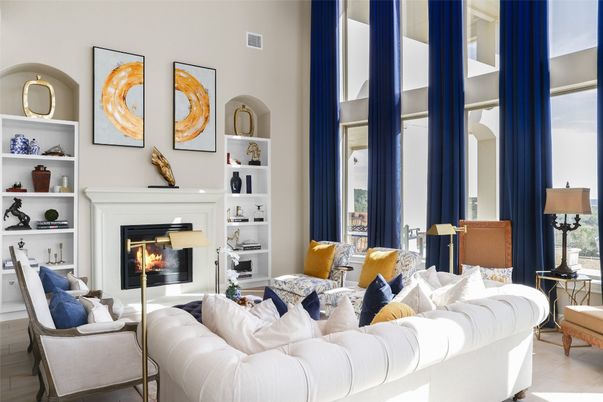 Fireplace, Interior, Living room