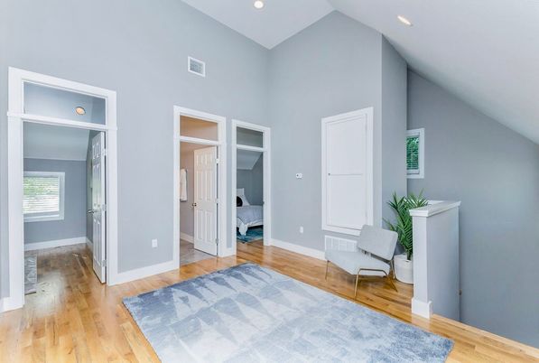 Interior, Recessed Lighting, Wood Texture Flooring