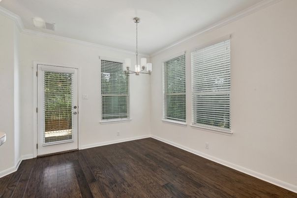 Chandelier, Empty room, Interior, Wood Texture Flooring