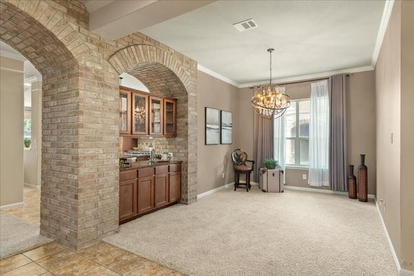 Chandelier, Interior, Pendant Lights, Stone Walls