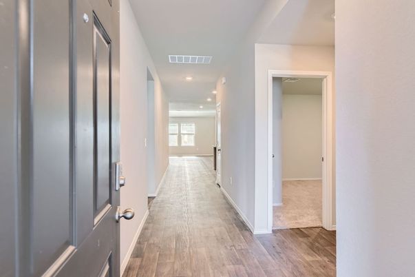 Interior, Recessed Lighting, Wood Texture Flooring