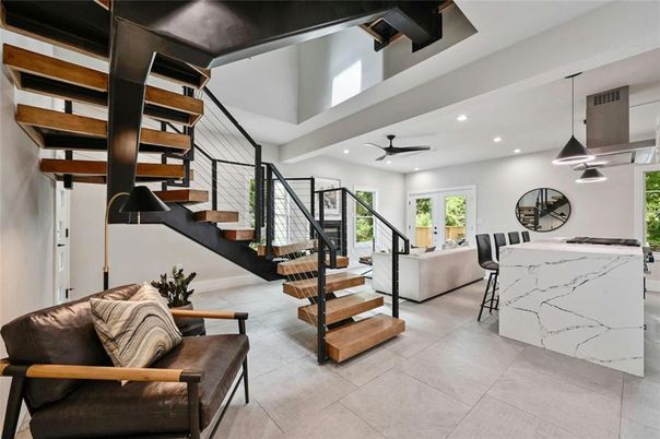 Dining room, Interior, Pendant Lights, Recessed Lighting