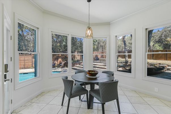 Dining room, Interior, Pendant Lights