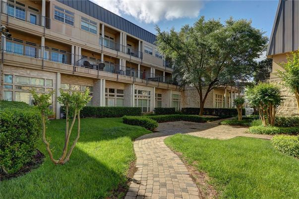 Backyard, Exterior, Facade, Condo Building