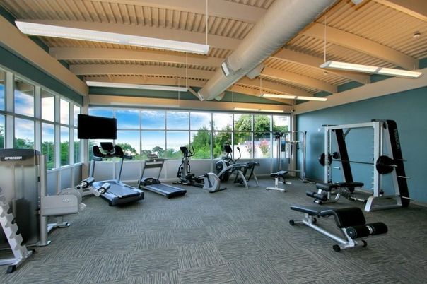 Fitness Equipment, Gym, Interior