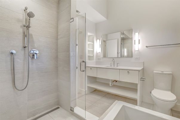 Bathroom, Glass Shower, Interior