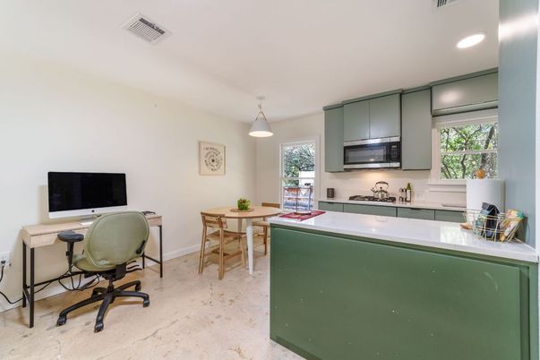 Home Office, Interior, Kitchen, Recessed Lighting