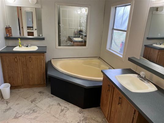 Bathroom, Dual Sink Vanities, Interior, Marble