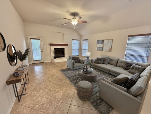 Fireplace, Interior, Living room