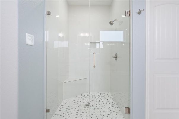 Bathroom, Glass Shower, Interior