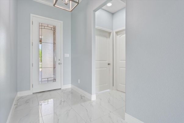 Interior, Marble, Recessed Lighting