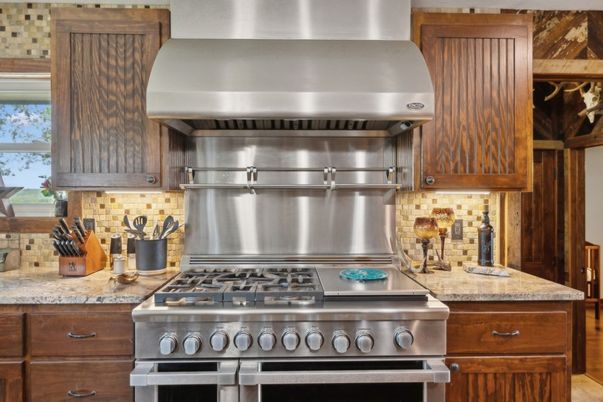 Interior, Kitchen, Stainless Steel Appliances
