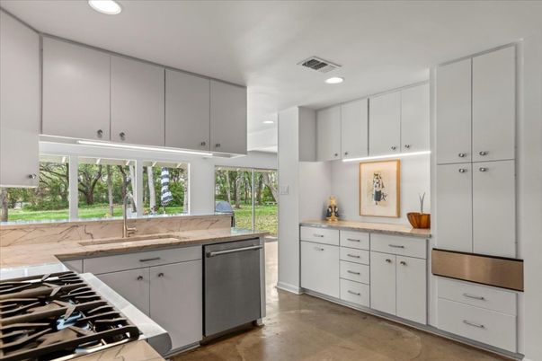 Interior, Kitchen, Recessed Lighting