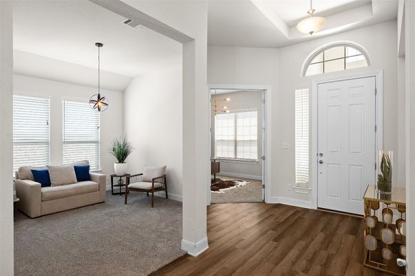 Interior, Living room, Pendant Lights, Wood Texture Flooring