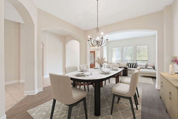 Chandelier, Dining room, Interior, Living room, Wood Texture Flooring