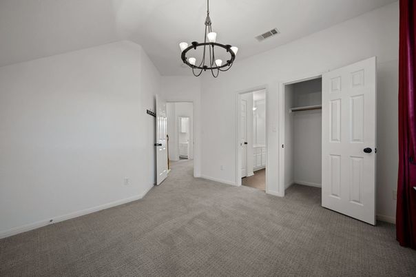 Chandelier, Empty room, Interior